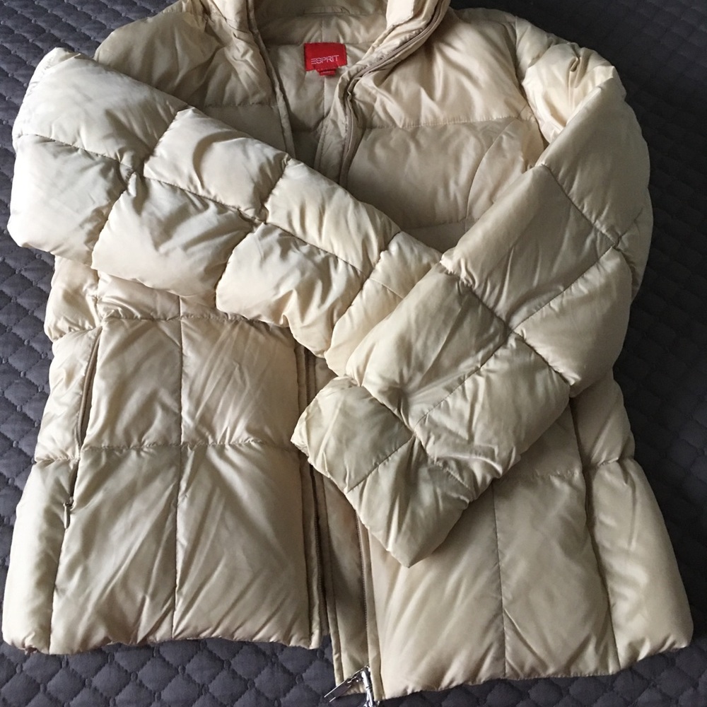 Beige down Jacket